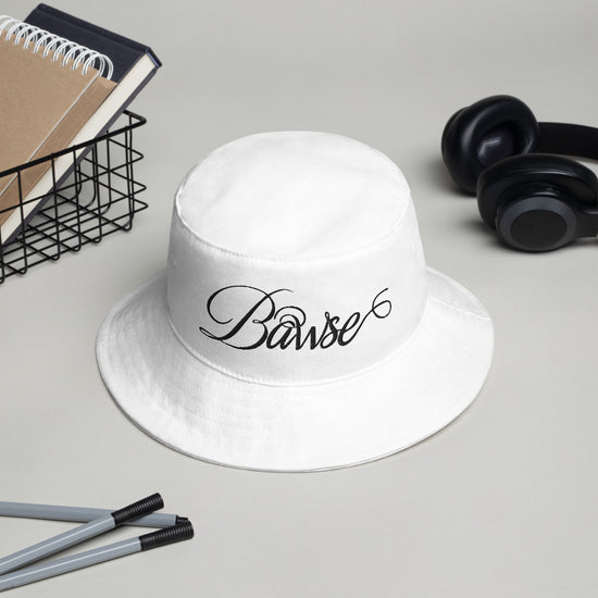 BAWSE Bucket Hat White