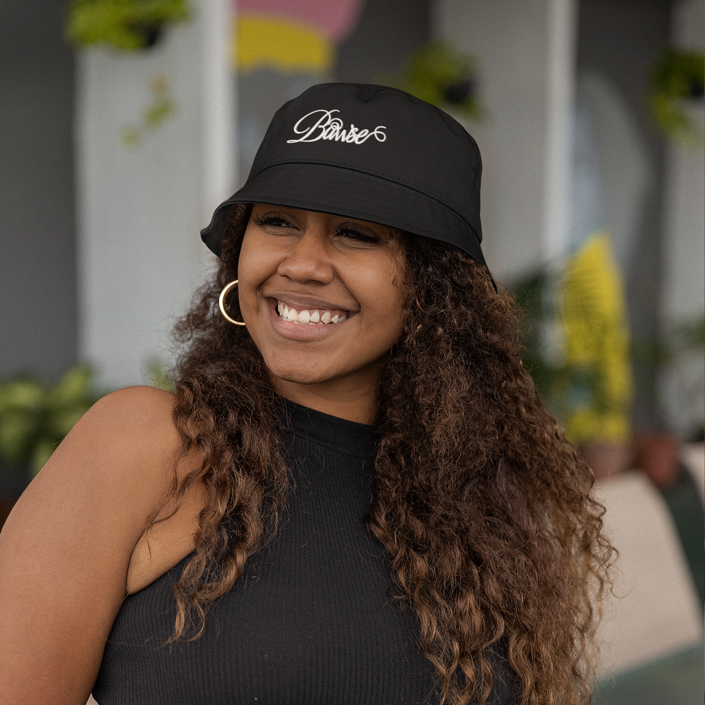 BAWSE Bucket Hat Black  Bawse Label