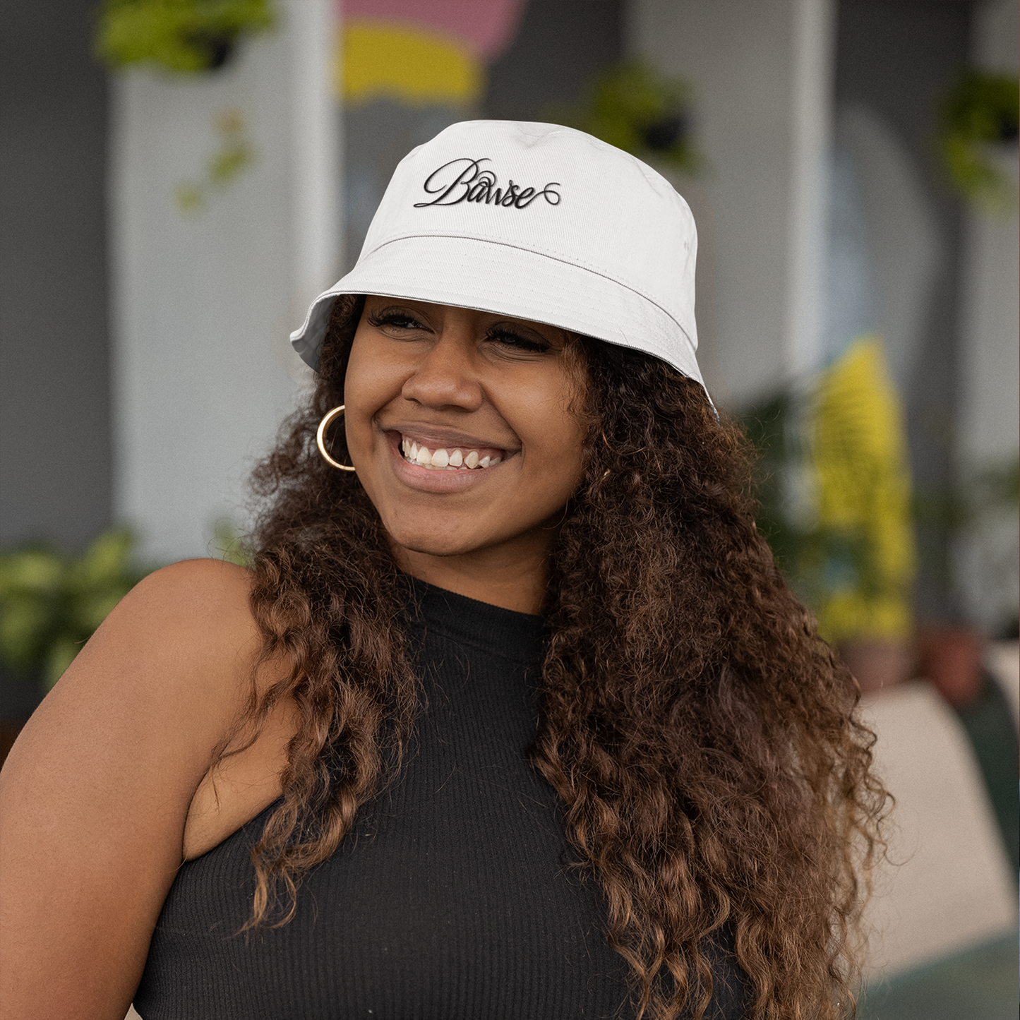 Load image into Gallery viewer, BAWSE Bucket Hat White
